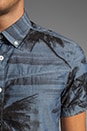 view 5 of 5 Swell Palm Short Sleeve Shirt in Rinsed