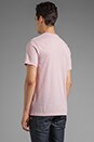 view 3 of 5 Correct Base Heather V Neck Tee in Dark Smoothy Heather