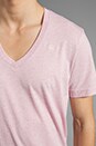 view 5 of 5 Correct Base Heather V Neck Tee in Dark Smoothy Heather