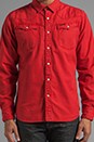 view 4 of 6 Tailor Long Sleeve Shirt in Oil Red