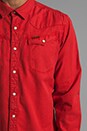 view 5 of 6 Tailor Long Sleeve Shirt in Oil Red