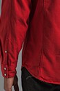view 6 of 6 Tailor Long Sleeve Shirt in Oil Red
