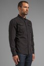 view 2 of 6 Ernest Roll Up Shirt in Black