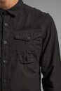 view 5 of 6 Ernest Roll Up Shirt in Black