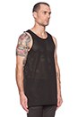 view 2 of 3 Vindal Kobe Mesh Tank Top in Black