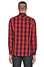view 3 of 3 Wolker Victor Check Overshirt in Auburn