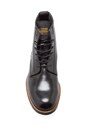 view 3 of 5 Manor Dryden Hi Shine Boot in Black Textured Leather