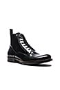 view 2 of 5 САПОГИ MANOR DRYDEN HI SHINE in Black Tetured Leather