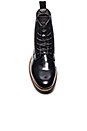 view 4 of 5 САПОГИ MANOR DRYDEN HI SHINE in Black Tetured Leather