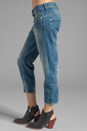 view 2 of 6 Зауженные свободные джинсы Charilie 3D in Scatter Denim Medium Aged Destroy