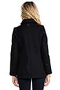 view 4 of 6 CLASSIC WOOL PEACOAT in Black