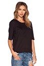 view 2 of 3 Us Lysd RT Women 1/2 Sweatshirt in Black
