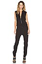 view 1 of 3 Tatum 3D Tapered Jumpsuit in Black