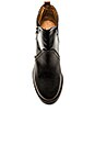 view 4 of 5 Bastille Zip Bootie in Black Leather & Suede