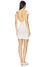 view 3 of 3 White Viscose Dress in White