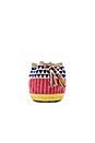view 3 of 5 Wayuu Medium Bucket in Pink Multi