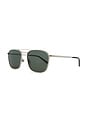 view 2 of 3 Square Frame Sunglasses in Silver