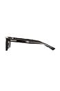 view 4 of 3 Rectangular Sunglasses in Black & Grey