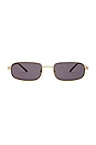 view 1 of 3 LUNETTES DE SOLEIL in Gold & Grey