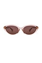 view 1 of 3 LUNETTES DE SOLEIL in Pink & Brown