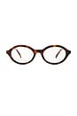 view 1 of 3 Oval Eyeglasses in Havana & Transparent