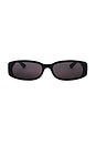 view 1 of 3 Hailey Sunglasses in Black & Grey