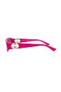 view 3 of 3 Hailey Sunglasses in Fuchsia & Pink