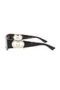 view 3 of 3 Hailey Sunglasses in Havana & Brown