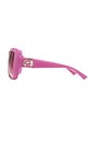 view 3 of 3 LUNETTES DE SOLEIL in Shiny Solid Pink
