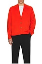 view 3 of 3 Everywear Cardigan in Cherry