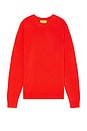 view 1 of 3 Allday Crew Neck Sweater in Cherry