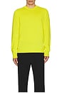 view 3 of 3 Allday Crew Neck Sweater in Lemon