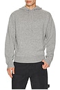 view 3 of 4 Pullover Hoodie in Cashmere in Heather Grey
