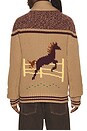 view 2 of 4 Rodeo Cardigan in Camel Combo
