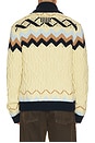 view 2 of 4 Peak Cardigan in Custard Combo