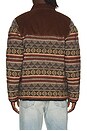 view 3 of 4 Western Industry Jacket in Carmine Combo