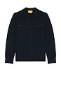 view 1 of 4 Western Button Up Shirt in Midnight