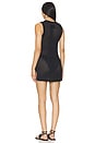view 4 of 4 Mesh Tunic Dress in Midnight