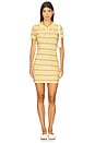 view 1 of 4 Plaid Polo Dress in Butter Combo