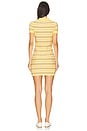 view 3 of 4 Plaid Polo Dress in Butter Combo