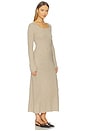 view 2 of 3 Wide Rib Dress in Taupe