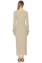 view 3 of 3 Wide Rib Dress in Taupe