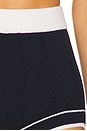 view 6 of 6 Cashmere Racer Short in Midnight