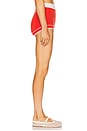 view 3 of 6 Cashmere Racer Short in Cherry