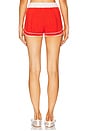 view 4 of 6 Cashmere Racer Short in Cherry