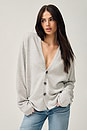 view 1 of 7 Everywear Cardigan in Stone