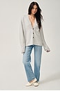 view 2 of 7 Everywear Cardigan in Stone
