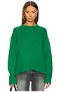 view 1 of 4 Cozy Crew Sweater in Rainforest