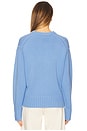 view 3 of 4 Cozy Crew Cashmere Sweater in French Blue