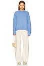 view 4 of 4 Cozy Crew Cashmere Sweater in French Blue